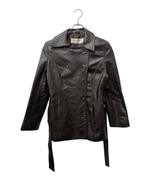 BALMAIN（バルマン）BALMAIN (バルマン) トレンチコート ブラウン サイズ:Lの古着・服飾アイテム