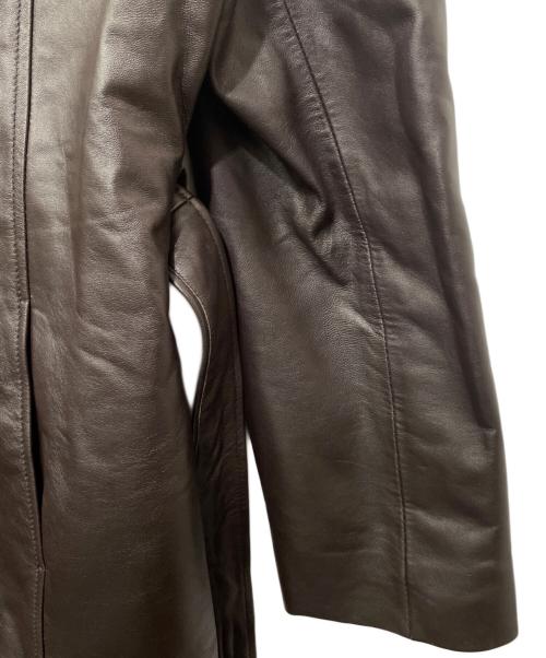 BALMAIN（バルマン）BALMAIN (バルマン) トレンチコート ブラウン サイズ:Lの古着・服飾アイテム