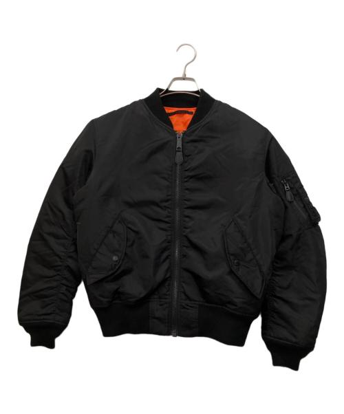 AVIREX（アヴィレックス）AVIREX (アヴィレックス) リーバシブルMA-1ジャケット ブラック サイズ:Lの古着・服飾アイテム