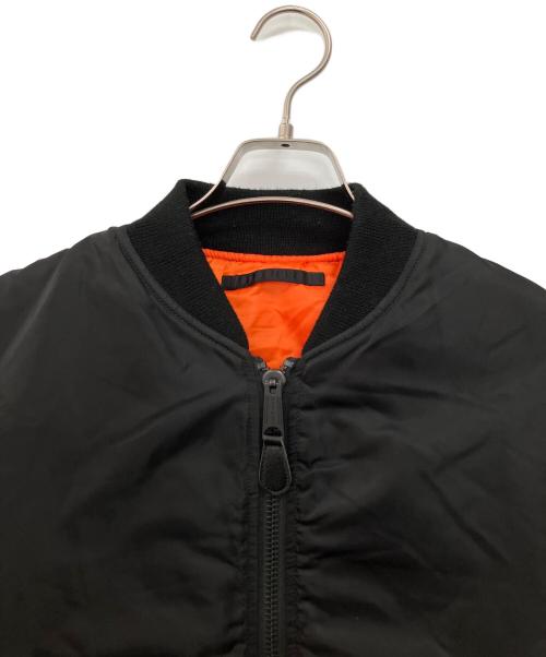 AVIREX（アヴィレックス）AVIREX (アヴィレックス) リーバシブルMA-1ジャケット ブラック サイズ:Lの古着・服飾アイテム