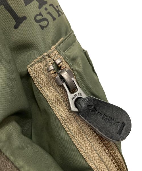 AVIREX（アヴィレックス）AVIREX (アヴィレックス) フライトジャケット オリーブ サイズ:Lの古着・服飾アイテム