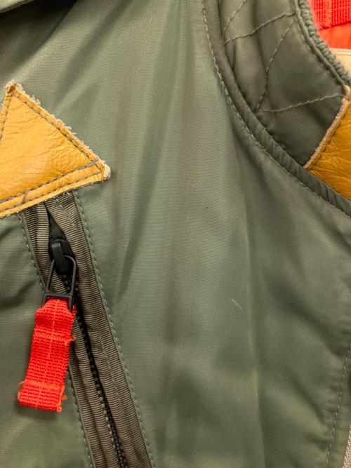 AVIREX（アヴィレックス）AVIREX (アヴィレックス) フライトジャケット オリーブ サイズ:Lの古着・服飾アイテム