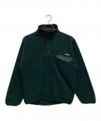 Patagoniaパタゴニア）の古着「シンチラスナップT　プルオーバー」｜グリーン