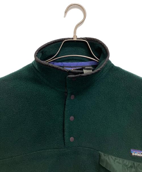Patagonia（パタゴニア）Patagonia (パタゴニア) シンチラスナップT　プルオーバー グリーン サイズ:Sの古着・服飾アイテム
