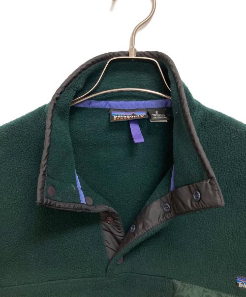 Patagonia（パタゴニア）Patagonia (パタゴニア) シンチラスナップT　プルオーバー グリーン サイズ:Sの古着・服飾アイテム