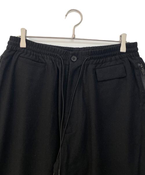 adidas（アディダス）adidas (アディダス) Y-3 (ワイスリー) M CH2 WOOL FLANNEL CARGO PANTS ブラック サイズ:Mの古着・服飾アイテム