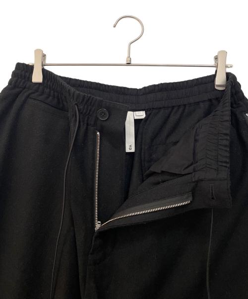 adidas（アディダス）adidas (アディダス) Y-3 (ワイスリー) M CH2 WOOL FLANNEL CARGO PANTS ブラック サイズ:Mの古着・服飾アイテム