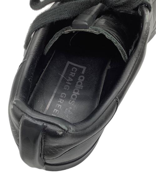adidas（アディダス）adidas (アディダス) CRAIG GREEN (クレイグ グリーン) ローカットスニーカー ブラック サイズ:26.5の古着・服飾アイテム