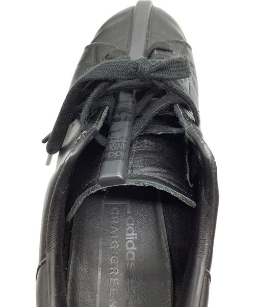 adidas（アディダス）adidas (アディダス) CRAIG GREEN (クレイグ グリーン) ローカットスニーカー ブラック サイズ:26.5の古着・服飾アイテム