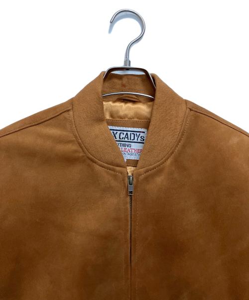 max cady's（マックス・ケイディ）max cady's (マックス・ケイディ) ジャケット ブラウン サイズ:Mの古着・服飾アイテム