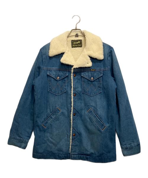 Wrangler（ラングラー）Wrangler (ラングラー) 裏ボアデニムジャケット インディゴ サイズ:Lの古着・服飾アイテム