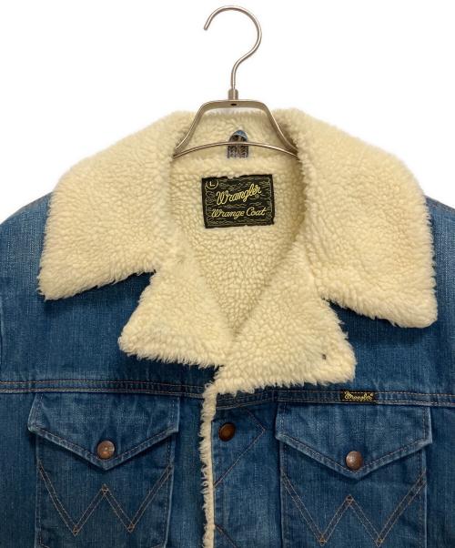 Wrangler（ラングラー）Wrangler (ラングラー) 裏ボアデニムジャケット インディゴ サイズ:Lの古着・服飾アイテム