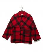 FILSON GARMENTフィルソン ガーメント）の古着「ダブルマッキーノクルーザー」｜レッド