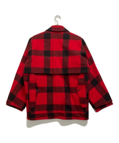 FILSON GARMENT（フィルソン ガーメント）FILSON GARMENT (フィルソン ガーメント) ダブルマッキーノクルーザー レッド サイズ:40の古着・服飾アイテム