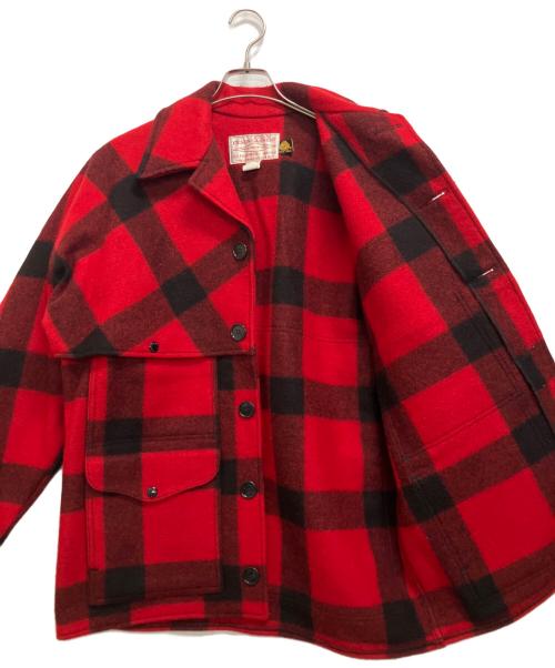 FILSON GARMENT（フィルソン ガーメント）FILSON GARMENT (フィルソン ガーメント) ダブルマッキーノクルーザー レッド サイズ:40の古着・服飾アイテム