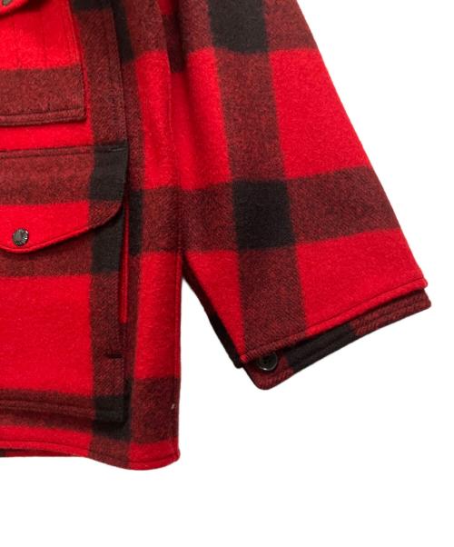 FILSON GARMENT（フィルソン ガーメント）FILSON GARMENT (フィルソン ガーメント) ダブルマッキーノクルーザー レッド サイズ:40の古着・服飾アイテム