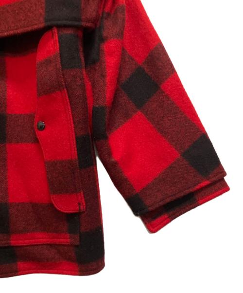 FILSON GARMENT（フィルソン ガーメント）FILSON GARMENT (フィルソン ガーメント) ダブルマッキーノクルーザー レッド サイズ:40の古着・服飾アイテム