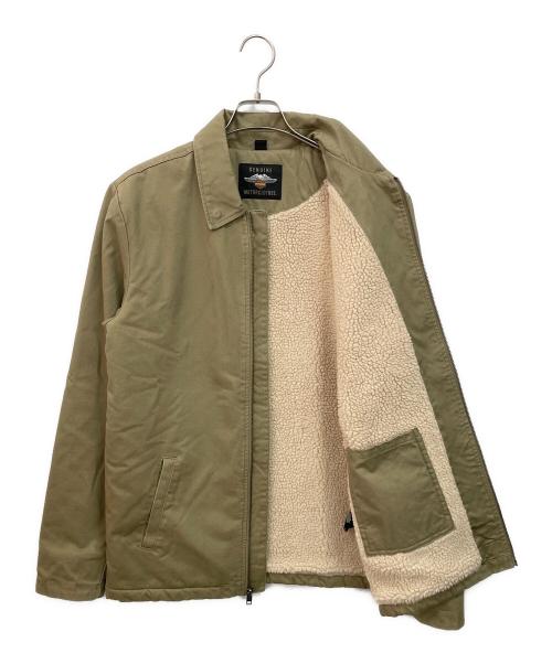 HARLEY-DAVIDSON（ハーレーダビッドソン）HARLEY-DAVIDSON (ハーレーダビッドソン) 裏ボアジャケット ベージュ サイズ:Sの古着・服飾アイテム