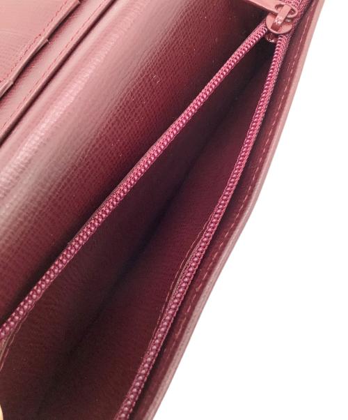 Cartier（カルティエ）Cartier (カルティエ) 2つ折り長財布 ボルドーの古着・服飾アイテム