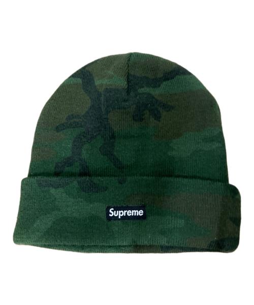 SUPREME（シュプリーム）Supreme (シュプリーム) ニット帽 カーキの古着・服飾アイテム