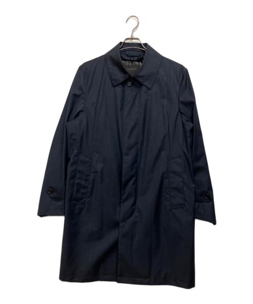 D'URBAN（ダーバン）D'URBAN (ダーバン) ライナー付コート ネイビー×ブラック サイズ:Mの古着・服飾アイテム