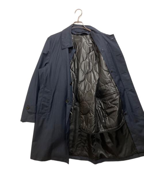 D'URBAN（ダーバン）D'URBAN (ダーバン) ライナー付コート ネイビー×ブラック サイズ:Mの古着・服飾アイテム