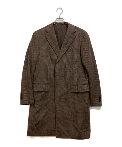 UNITED ARROWS（ユナイテッドアローズ）UNITED ARROWS (ユナイテッドアローズ) チェスターコート ブラウン サイズ:48の古着・服飾アイテム