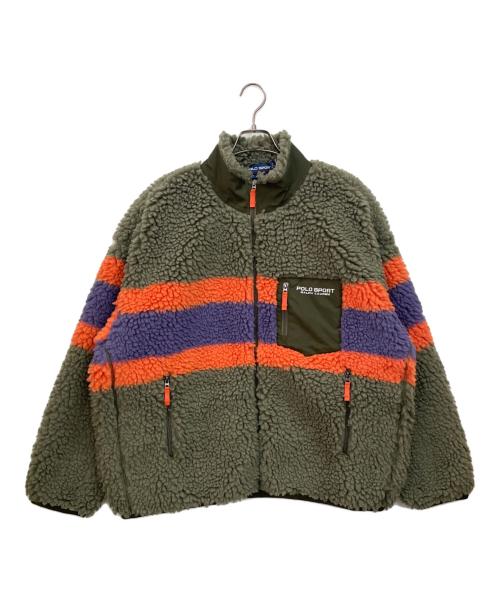 POLO SPORT（ポロスポーツ）POLO SPORT (ポロスポーツ) ボアジャケット グリーン サイズ:XLの古着・服飾アイテム