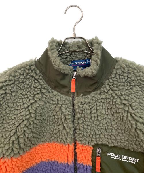 POLO SPORT（ポロスポーツ）POLO SPORT (ポロスポーツ) ボアジャケット グリーン サイズ:XLの古着・服飾アイテム