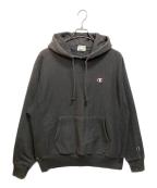 Champion REVERSE WEAVEチャンピオン リバース ウィーブ）の古着「プルオーバーパーカー」｜グレー