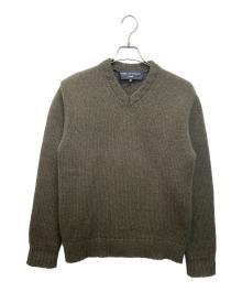 COMME des GARCONS HOMME（コムデギャルソン オム）の古着「厚手ニット」｜カーキ