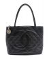 CHANEL（シャネル）の古着「1804復刻トートバッグ/キャビアスキン」｜ブラック