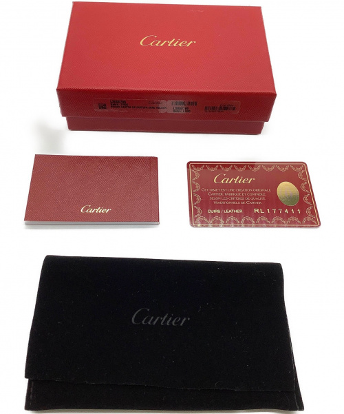 Cartier（カルティエ）Cartier (カルティエ) 名刺入れ ブラウン サイズ:-の古着・服飾アイテム