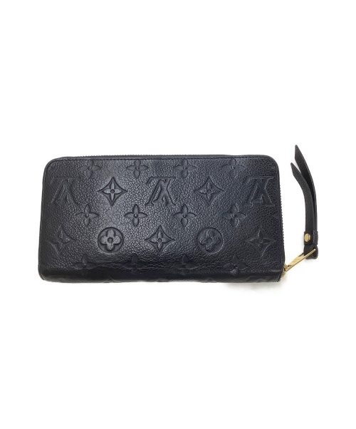 LOUIS VUITTON（ルイ ヴィトン）LOUIS VUITTON (ルイ ヴィトン) ジッピー・ウォレット ノワール アンプラント M61864 SP3195の古着・服飾アイテム