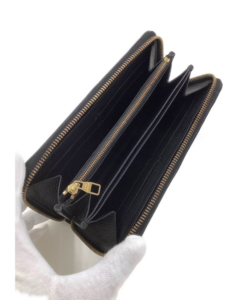 LOUIS VUITTON（ルイ ヴィトン）LOUIS VUITTON (ルイ ヴィトン) ジッピー・ウォレット ノワール アンプラント M61864 SP3195の古着・服飾アイテム