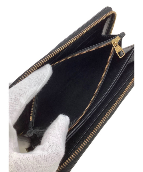 LOUIS VUITTON（ルイ ヴィトン）LOUIS VUITTON (ルイ ヴィトン) ジッピー・ウォレット ノワール アンプラント M61864 SP3195の古着・服飾アイテム