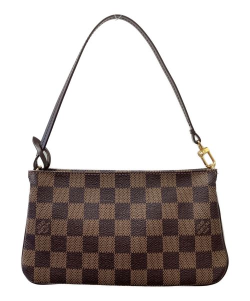LOUIS VUITTON（ルイ ヴィトン）LOUIS VUITTON (ルイ ヴィトン) ハンドポーチ ブラウンの古着・服飾アイテム