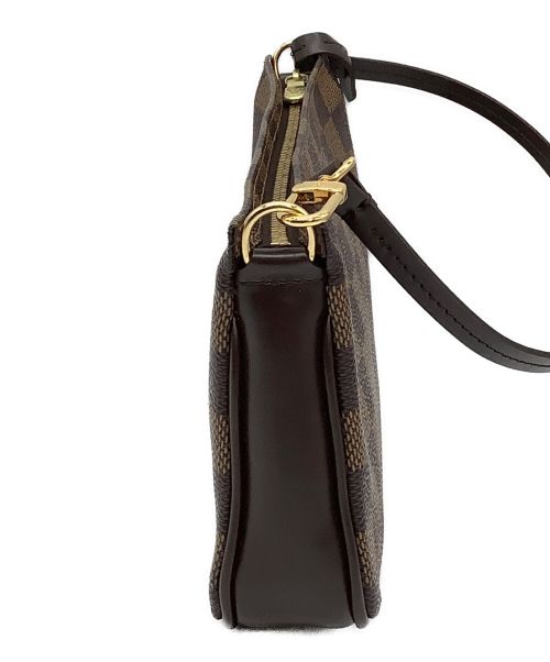 LOUIS VUITTON（ルイ ヴィトン）LOUIS VUITTON (ルイ ヴィトン) ハンドポーチ ブラウンの古着・服飾アイテム
