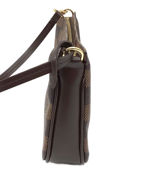 LOUIS VUITTON（ルイ ヴィトン）LOUIS VUITTON (ルイ ヴィトン) ハンドポーチ ブラウンの古着・服飾アイテム