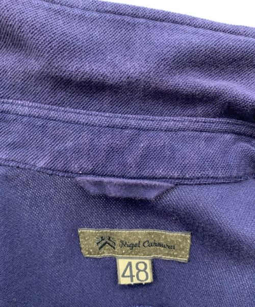 NIGEL CABOURN（ナイジェルケーボン）NIGEL CABOURN (ナイジェルケーボン) ボタンダウンシャツ ネイビー サイズ:48の古着・服飾アイテム
