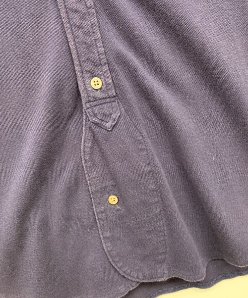 NIGEL CABOURN（ナイジェルケーボン）NIGEL CABOURN (ナイジェルケーボン) ボタンダウンシャツ ネイビー サイズ:48の古着・服飾アイテム