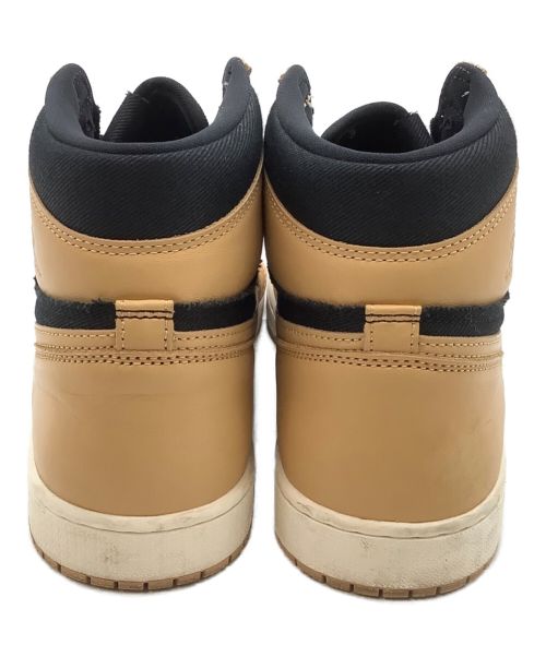 NIKE（ナイキ）NIKE (ナイキ) ハイカットスニーカー　	AIR JORDAN1 ベージュ サイズ:30の古着・服飾アイテム