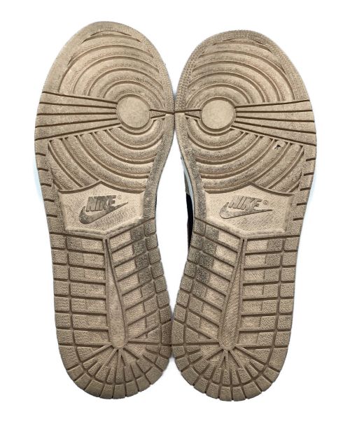 NIKE（ナイキ）NIKE (ナイキ) ハイカットスニーカー　	AIR JORDAN1 ベージュ サイズ:30の古着・服飾アイテム