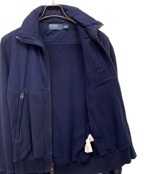 POLO RALPH LAUREN（ポロ・ラルフローレン）POLO RALPH LAUREN (ポロ・ラルフローレン) ジップアップジャケット ネイビー サイズ:XSの古着・服飾アイテム