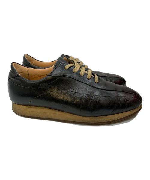 BURBERRY（バーバリー）BURBERRY (バーバリー) レザーシューズ ブラック サイズ:24　1/2の古着・服飾アイテム