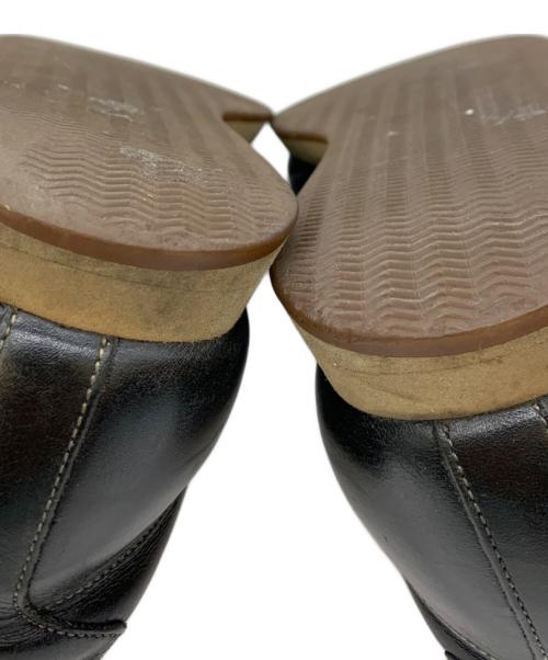 BURBERRY（バーバリー）BURBERRY (バーバリー) レザーシューズ ブラック サイズ:24　1/2の古着・服飾アイテム
