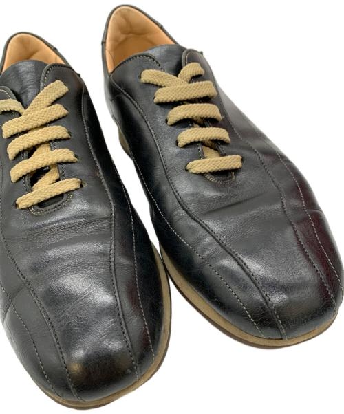 BURBERRY（バーバリー）BURBERRY (バーバリー) レザーシューズ ブラック サイズ:24　1/2の古着・服飾アイテム