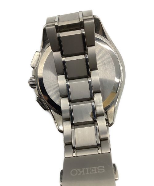 SEIKO（セイコー）SEIKO (セイコー) クロノグラフ ブラックの古着・服飾アイテム