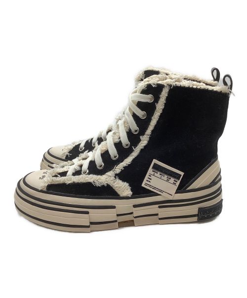 VESSEL（ベゼル）VESSEL (ベッセル) ハイカットスニーカー ブラック×ホワイト サイズ:240の古着・服飾アイテム