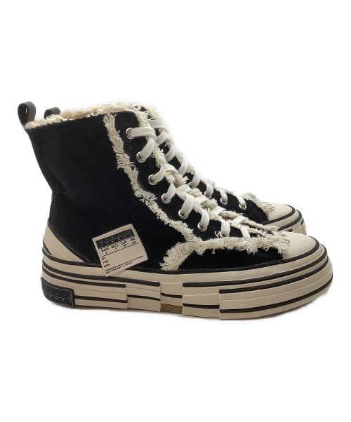 VESSEL（ベゼル）VESSEL (ベッセル) ハイカットスニーカー ブラック×ホワイト サイズ:240の古着・服飾アイテム